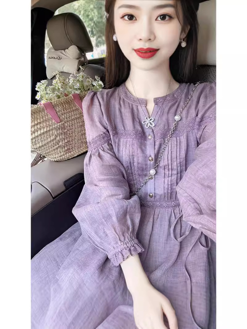 Purple dress