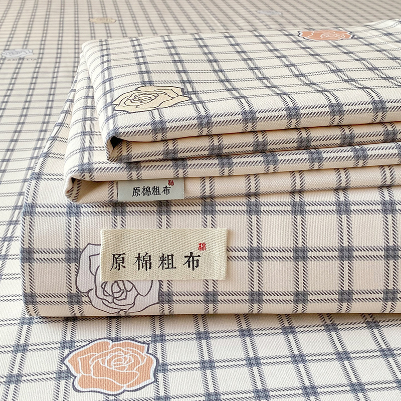 厚手の純綿古粗布ベッドシーツシングルピース綿とリネンのベッドシーツダブルベッドシーツ裸で寝る夏厚手のスタイルa|undefined