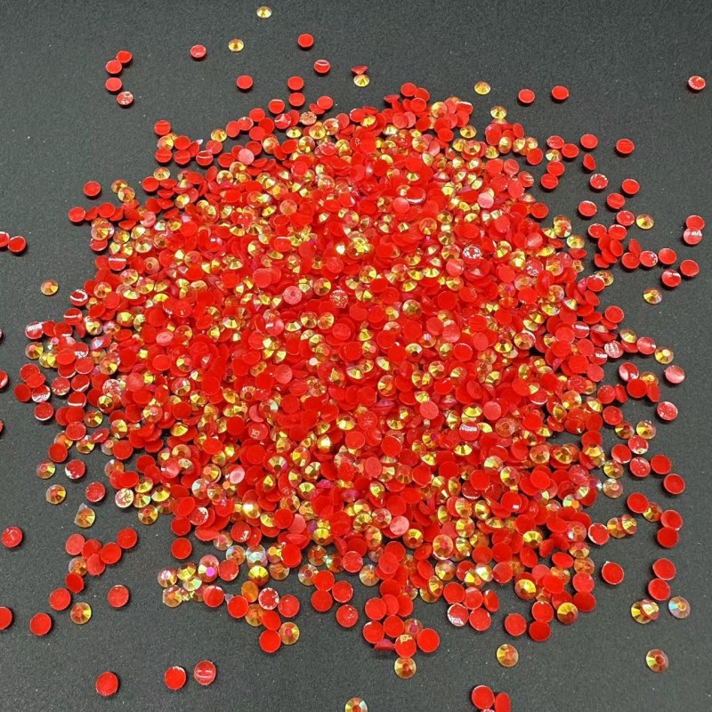 Jelly drill insulation cup resin rhinestone flat bottom drill…