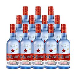 レッドスター Erguotou 53% ソフトブルーボトル 500ml*6本/12本 フレグランスタイプ 食料用酒