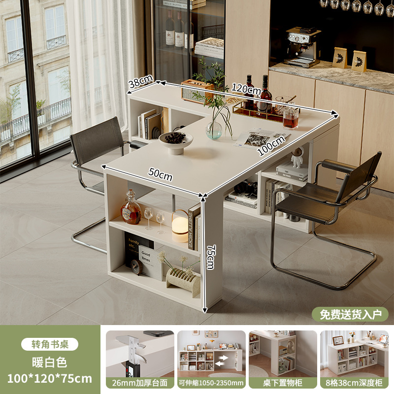 Mesa de mesa de mesa de mesa de isla integrada 2025 nuevo escritorio retráctil para el hogar Zhongdao mesa de bar giratoria italiana de alta gama