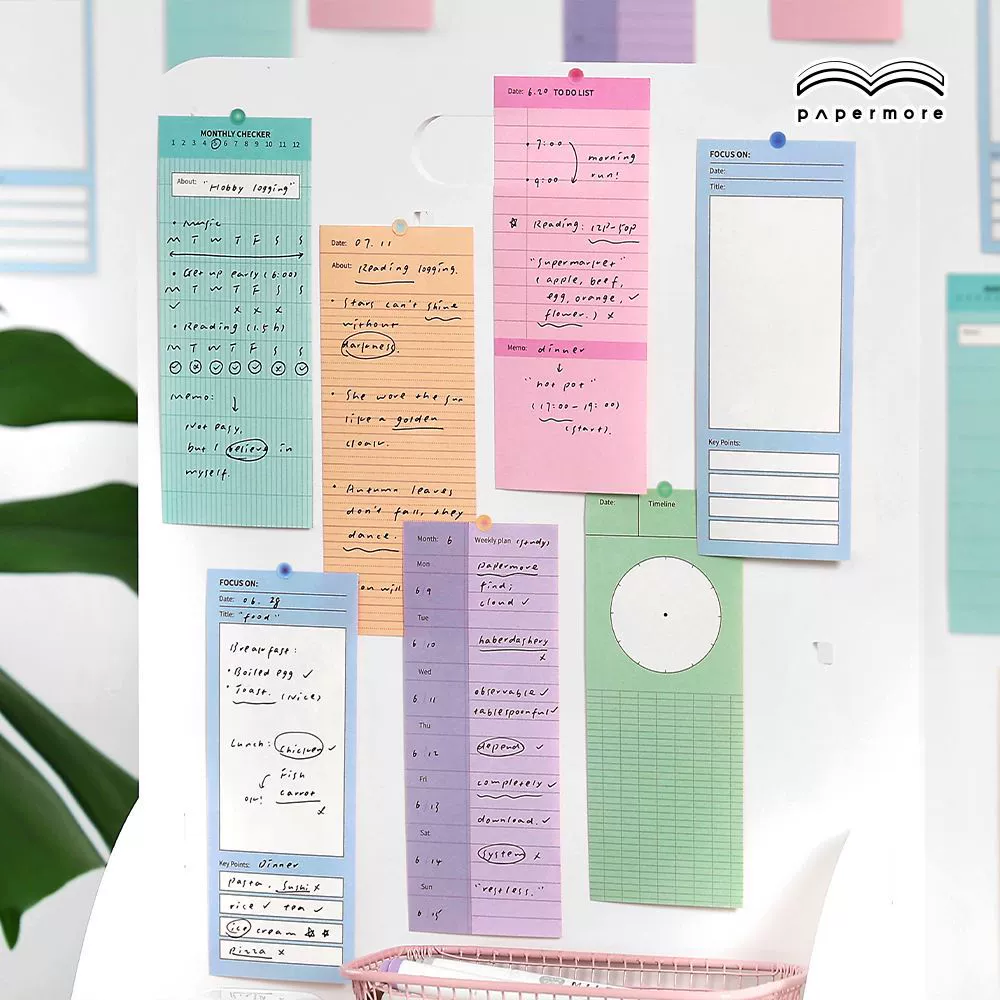 Блокнот Jilu PaperMore Life Progress Series 2: для записей, простой планировщик, бумага для заметок