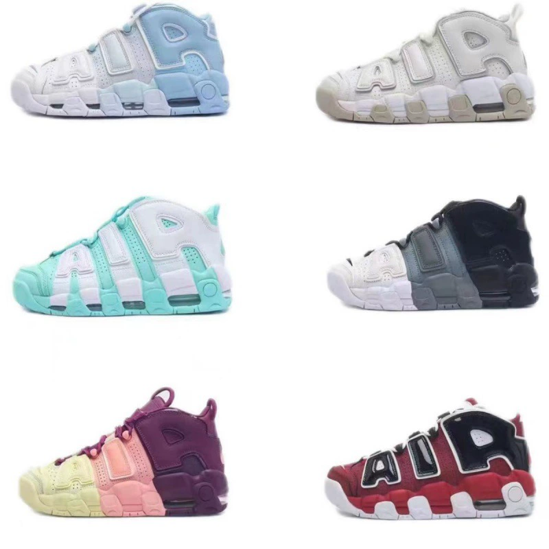 Putian Shoes Big Pippen Air Panda North Carolina синий бык воздушная подушка толстая подошва спортивные мужские и женские баскетбольные кеды повседневные и универсальные