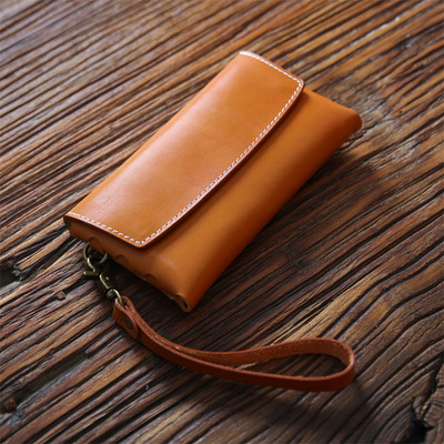 manual The first layer cowhide clutch bag man genuine leather have more cash than can be accounted for wallet capacity Mobile phone bag Wallet Grab bag