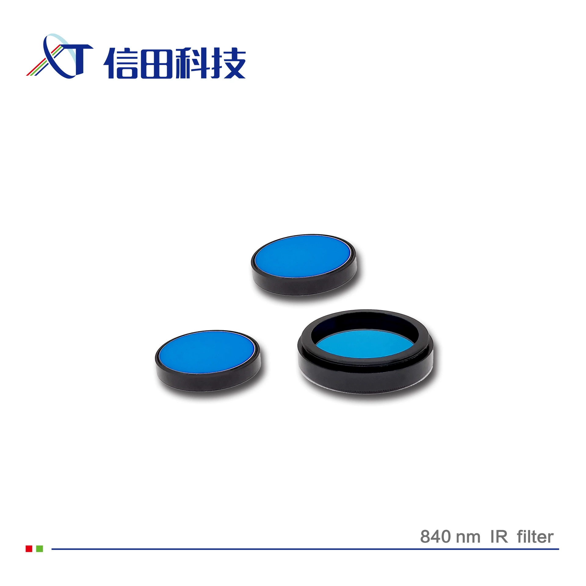 840nm фильтр можно использовать для различных длин волн, диаметров