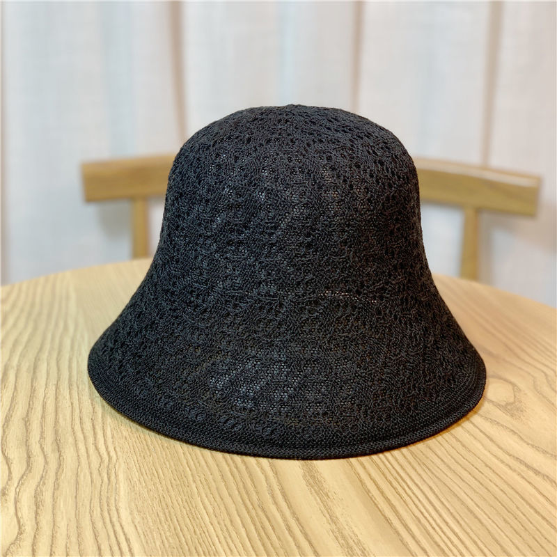 2025 新バケツ漁師帽子夏中空織手作り麦わら帽子大型日焼け止めサンシェードバケツシリーズ帽子|undefined