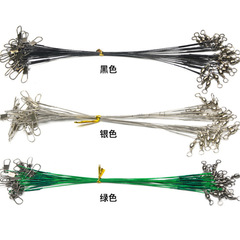 卸売り路亜防咬線wire leader回転リングピン軟鋼線前導線路亜工具