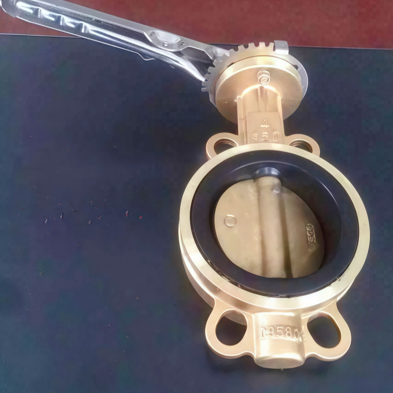 铜蝶阀 全铜蝶阀 软密封蝶阀 D71X-16T D371X-16T PN10/16 C95400