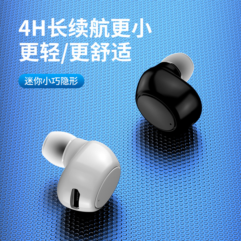 New x6 wireless bluetooth headset ultra...
