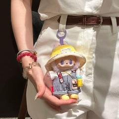 labub娃衣一二三代坐坐派对挂件背带裤帽子学院套装衣服浩鹤其他