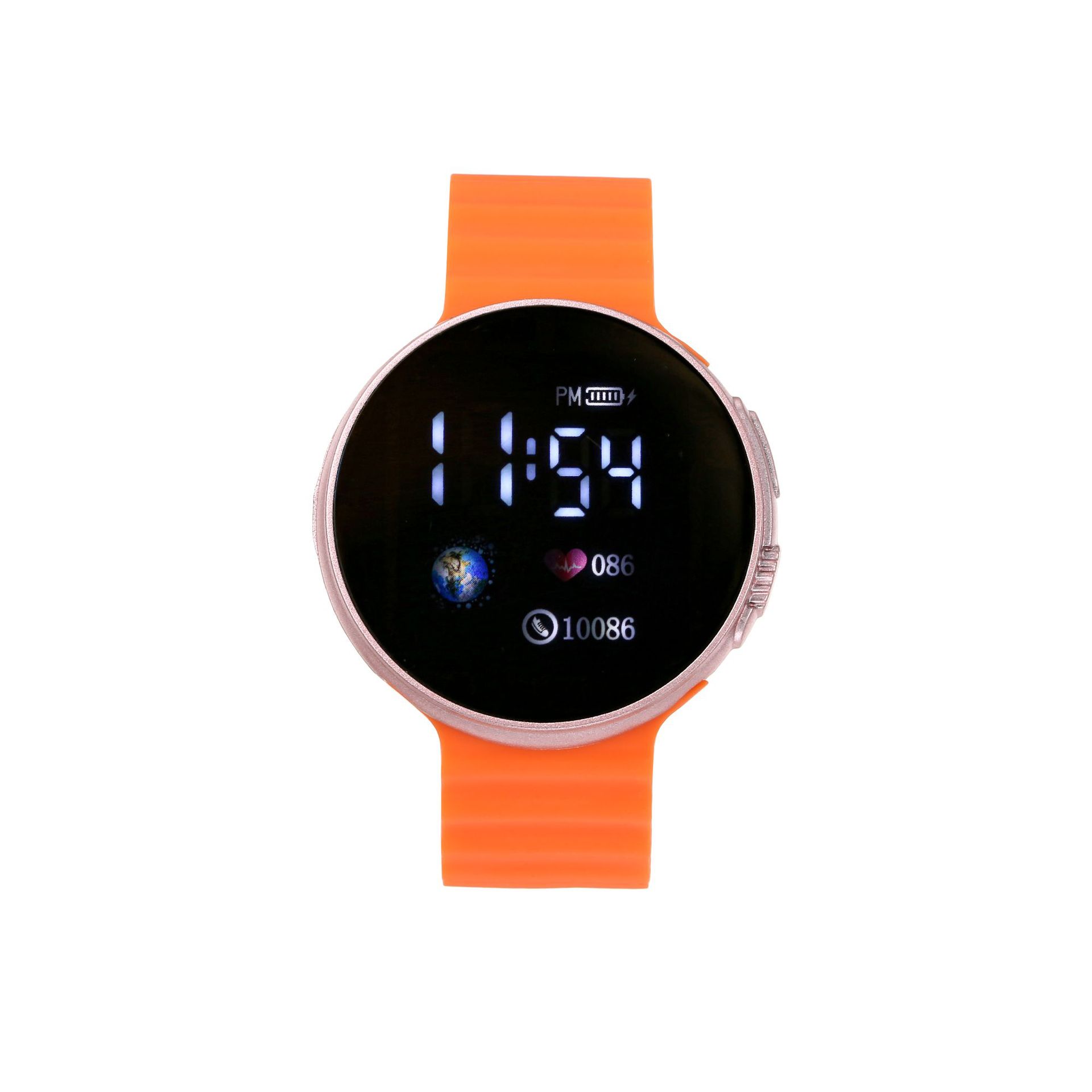 2024 nuevo reloj deportivo de color macarrón de la serie de la tierra de la serie de la tierra de la moda simple venta directa de fábrica al por mayor