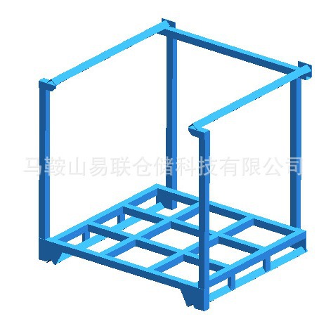 易联巧固架 堆垛架 仓库堆高4层 颜色可选 冷库堆垛架 可堆垛