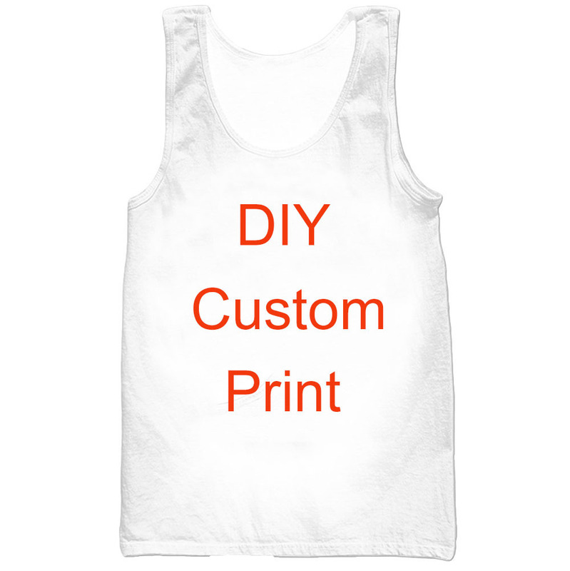 DIY tank vest 3D digital printing cross-border AliExpress Amazon Summer men and women couples a generation of hair