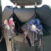 Автомобильный мешок с бамбуковым углем Phalaenopsis для новых автомобилей для удаления запахов, автомобильные принадлежности, саше для ароматерапии, подвесной мешок на спинку сиденья, украшение салона автомобиля