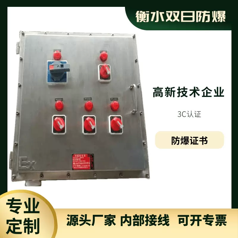 源头工厂直销不锈钢防爆配电箱户外耐腐蚀防尘工程专用配电控制箱