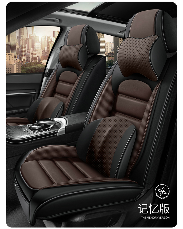 Cross-border leather car seat cover all-inclusive four-season universal seat cover four-season cushion seat cover car cushion wash-free