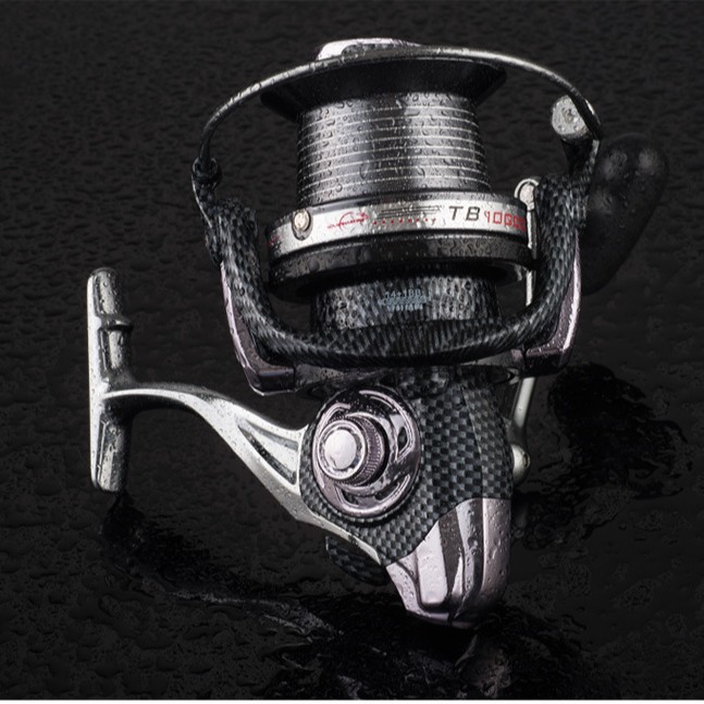 Golden Shark King Rueda de tiro largo 9-12000 pies completamente metálicos Rueda de tiro largo grande Rueda de pesca Ancla Carrete de pesca Rueda de polo de mar Rueda giratoria