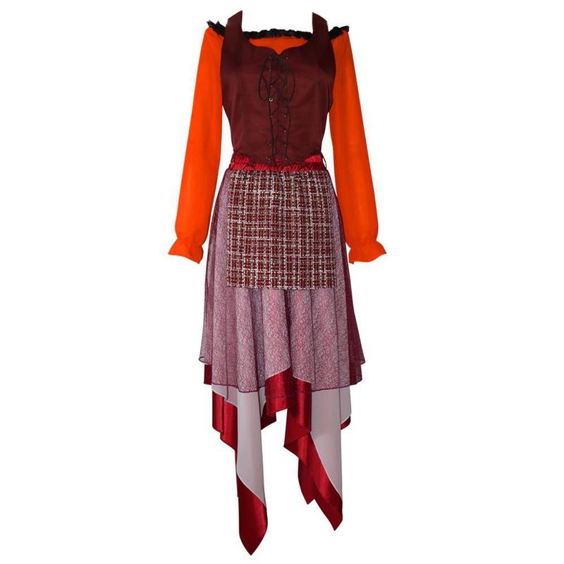 魔女も狂った2cos服中世ワンピースハロウィーン子供コスプレ服コスプレ衣装|undefined