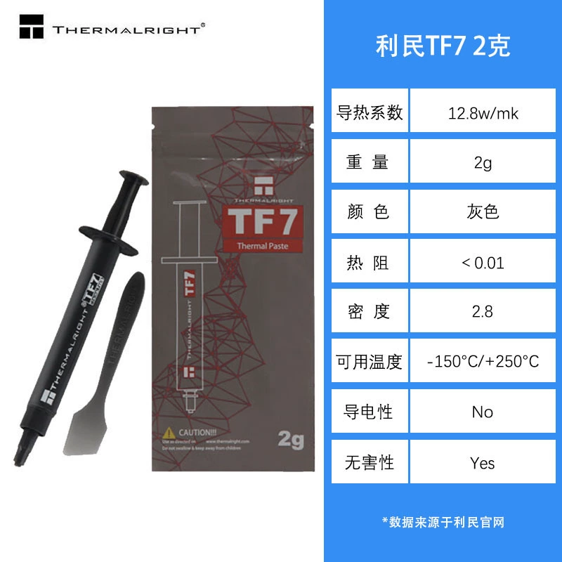 Силиконовое термальное средство Limin TFX 2G, термопроводящая смазка, охлаждение CPU, крем для тепловыделения, охлаждение графической карты ноутбука, силиконовый силикон