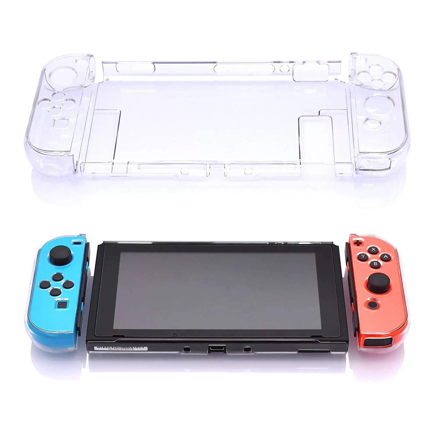 Новый заводской товар NS защитный чехол Nintendo SWITCH разобранный кристаллический корпус защитная прозрачная PC крышка для консоли