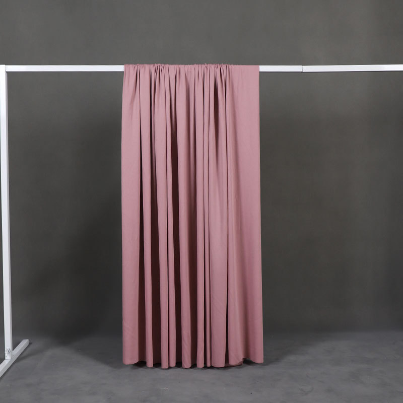 Arco de boda decoración gasa tela elástica seda leche escenario de boda techo cortina banquete de compromiso diseño de fondo