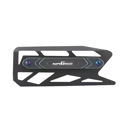 Motorcycle exhaust pipe: Cover Protective Shell Protective Cover - nwg150-exhaust-hood-decorative-strip-titanium-color