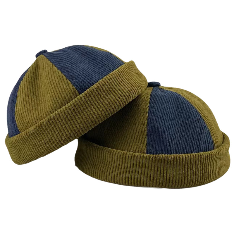 Hat Men's Trendy Early Autumn Retro Cord...