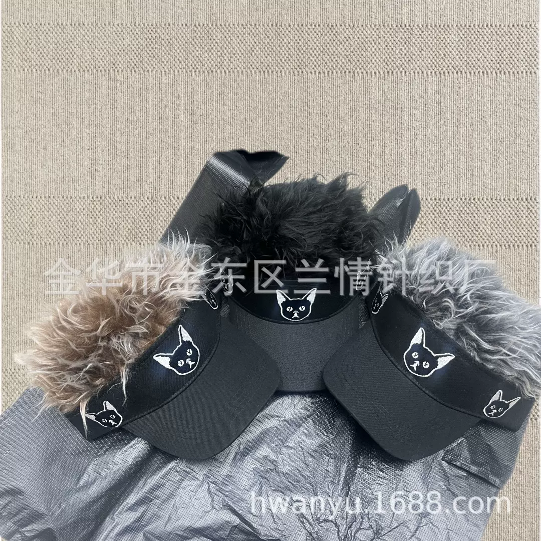 儿童空顶帽夏季防晒遮阳男童帽子夏天可爱超萌女童鸭舌帽宝宝帽潮