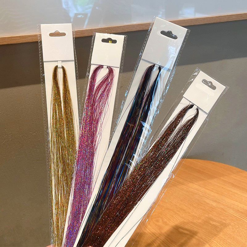 Cabello trenzado colorido, cuerda de color, línea de peluca, tocado para niños, extensión de cabello sin costuras, trenzas sucias, cabello atado, color invisible, cuerda para la cabeza