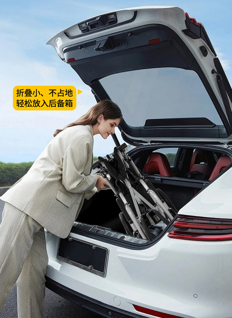 Yingkang Electric Wheelchair for the Elderly, Foldable, Lightweight, Four-Wheeled, Intelligent, Fully Automatic, Lithium Battery-Powered Mobility Scooter for Seniors