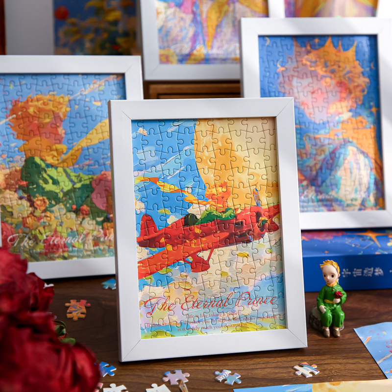 Caja de regalo del Sr. Paper Puzzle serie de ensueño universal de alto valor romántico estudiante DIY decoración de rompecabezas de escritorio