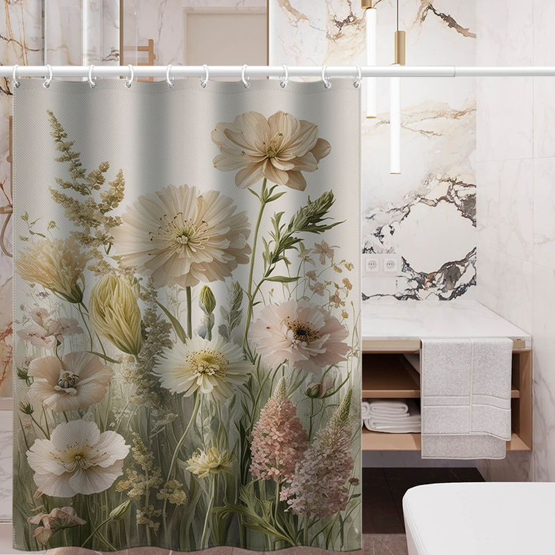 Waschbarer Polyester-fenstervorhang Mit Sonnenschutz & Isolierung_voghion.com