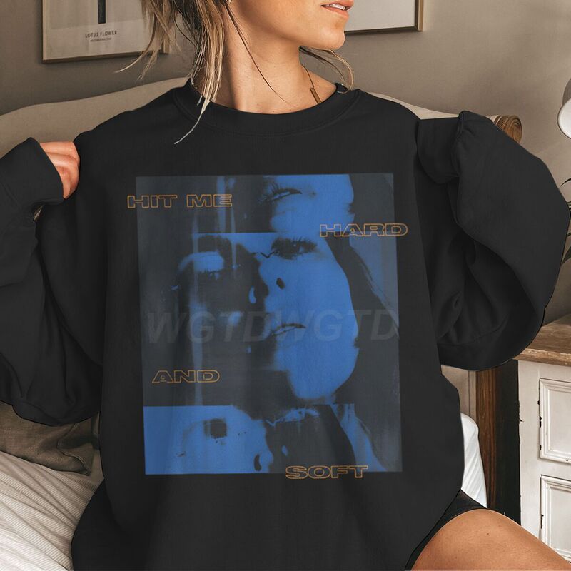Cross-Border Billie Eilish Printed Unisex Fashion Sweatshirt Warm Fleece Pullover