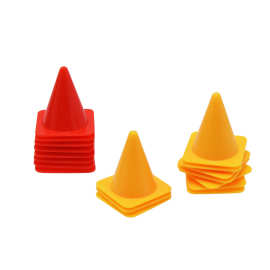 【配件】大号A14路障玩具配塑料路锥 交通路障塑料儿童玩具