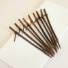 크기 3-8mm 20CM 탄산 대나무 머리핀 zongzi 색상