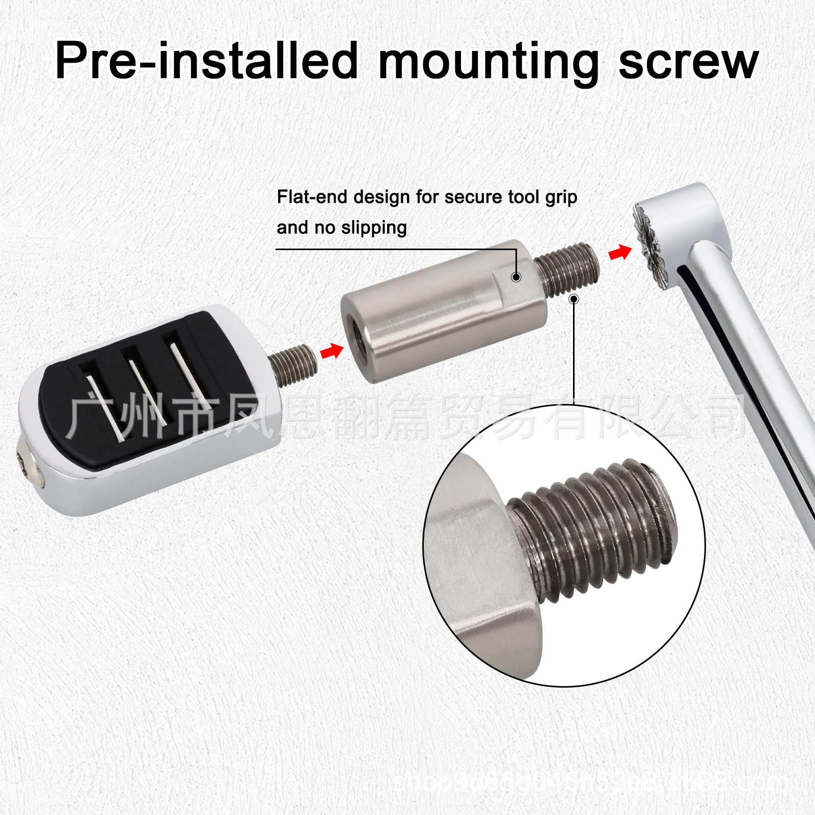 Harley Universal Shift Lever Foot Extender 32mm/ 1.25inch Road King Glide Dyna Modification