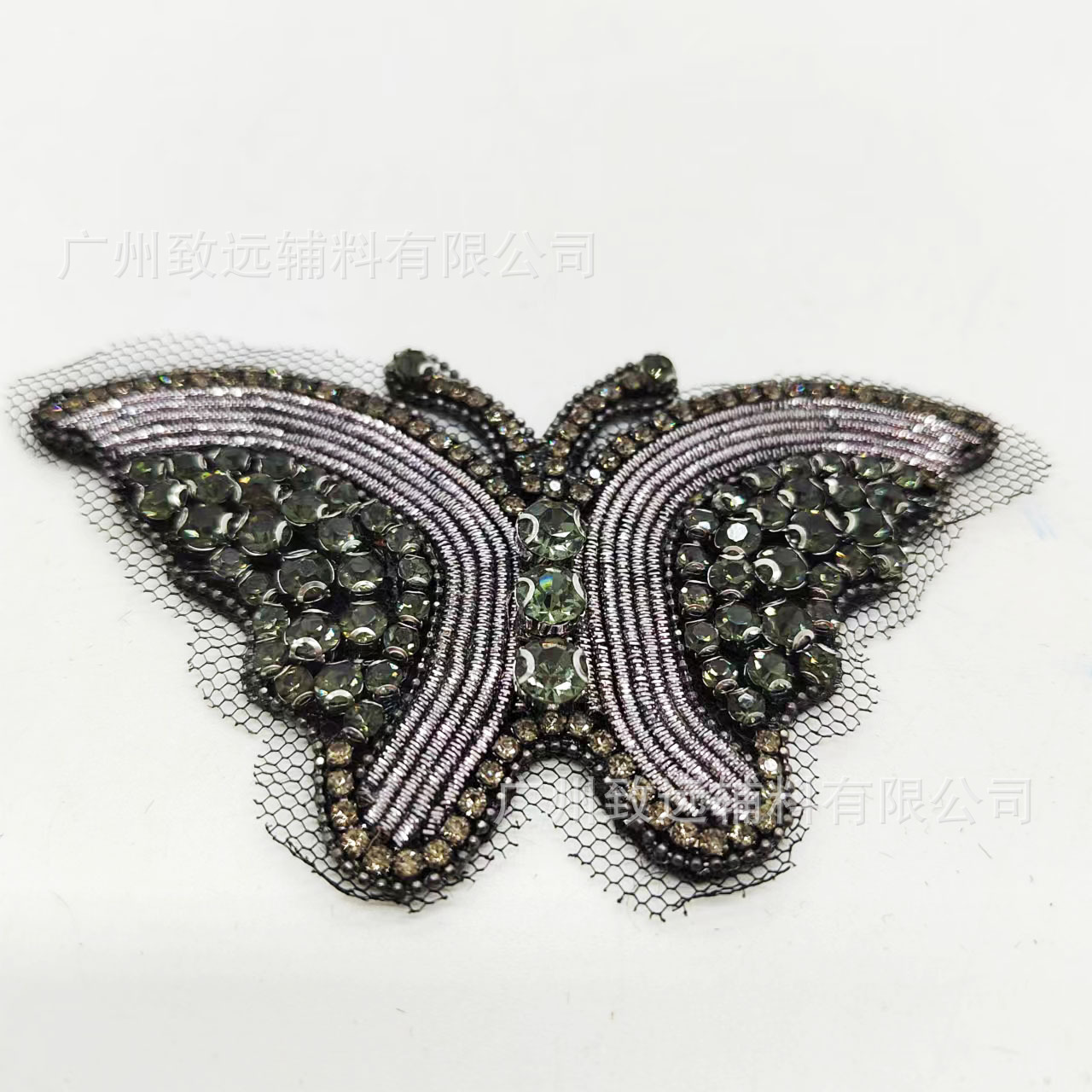 Nuevo rhinestone multicolor mariposa tela pegatinas accesorios ropa bolsa zapatos y sombreros decoración DIY hecho a mano image 6