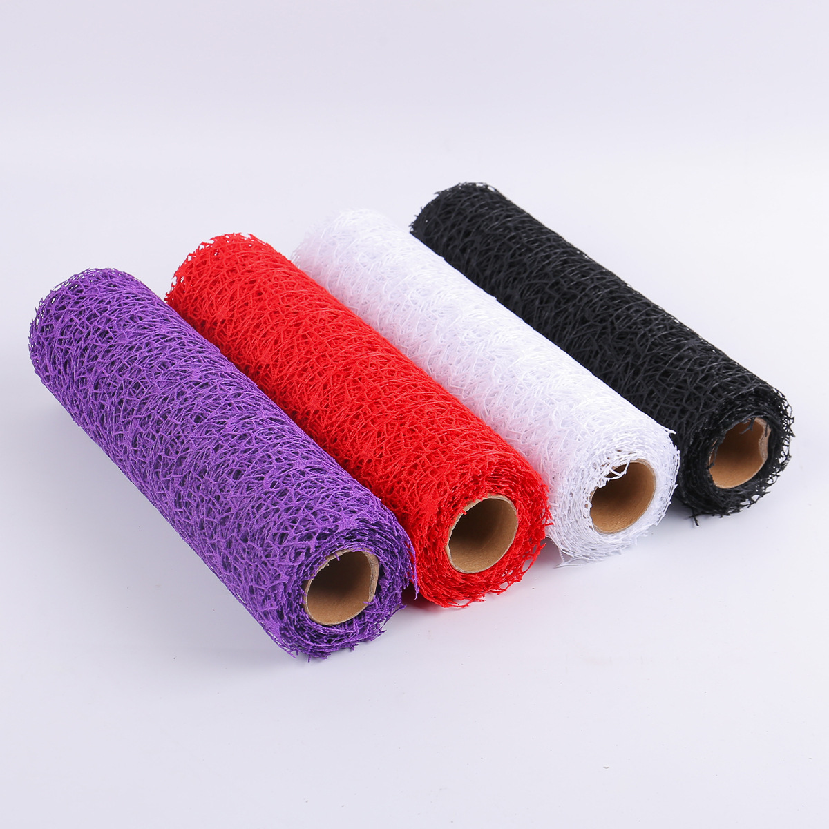 韩式装饰提花网纱卷 包花镂空网纱材料diy玫瑰花束围边装饰纱网