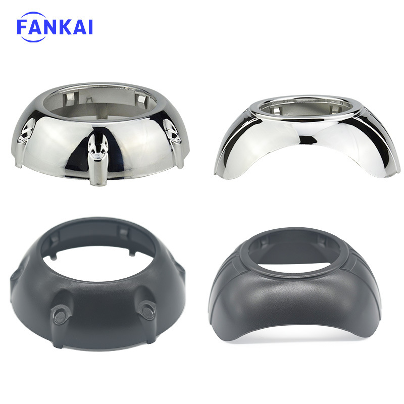 Lentes de doble luz LED 3 2.5 pulgadas 2 pulgadas 1.8 pulgadas cubierta de decoración Q5 cubierta especial plateada