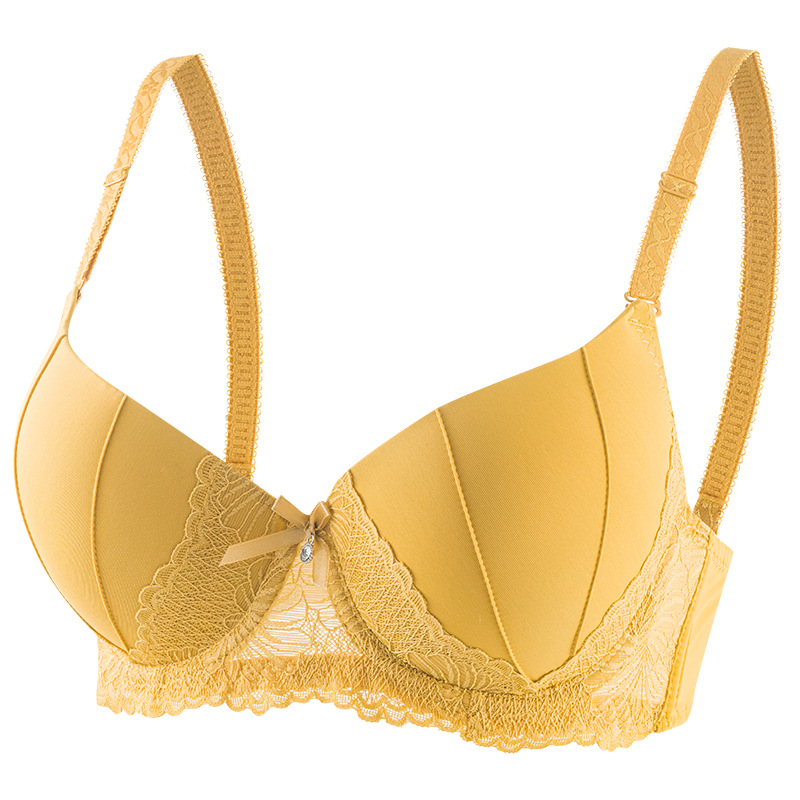 Bra de anillo de acero transfronterizo de encaje francés, taza de palma, Aliexpress, bra de ropa interior de comercio exterior de Amazon.