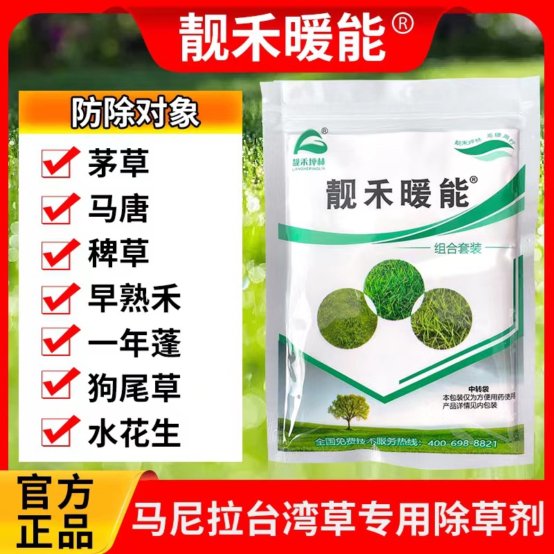 靓禾暖能马尼拉台湾草坪专用除草剂水花生牛筋草马唐香附子狗尾草
