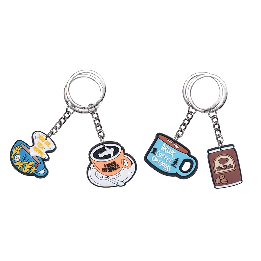 Кофейный брелок в виде мультфильма, сумка, подвеска, сувенир, Amazon, подарок на день рождения