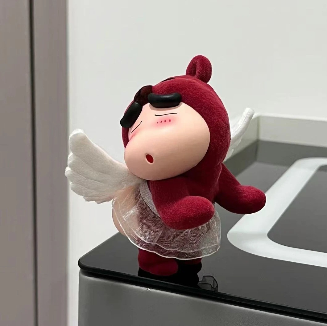 Creative Poop Bear Shin-Chan Angel Strawberry Car Hanging Ornament Decoration Cartoon Car Accessories