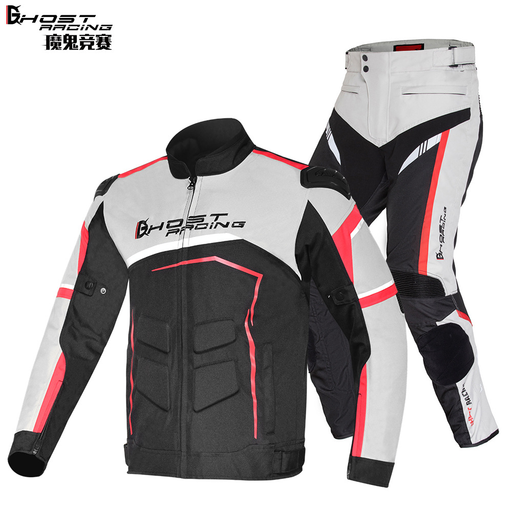 Devil Competition Motorcycle Cycling Suit Men's Winter Windproof Warm Waterproof Racing Suit Casual Cycling Jacket