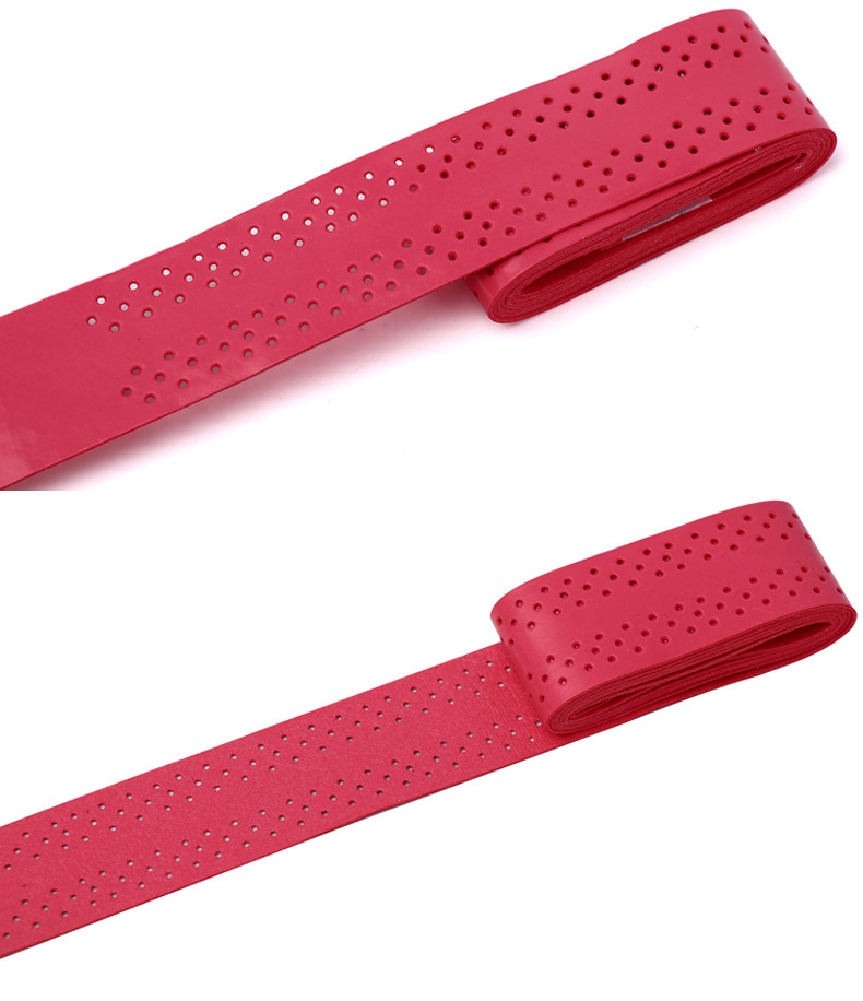 Venta caliente de fábrica transpirable antideslizante PU pegamento de mano raqueta de bádminton raqueta de tenis equipo de fitness caña de pescar cinturón de agarre universal