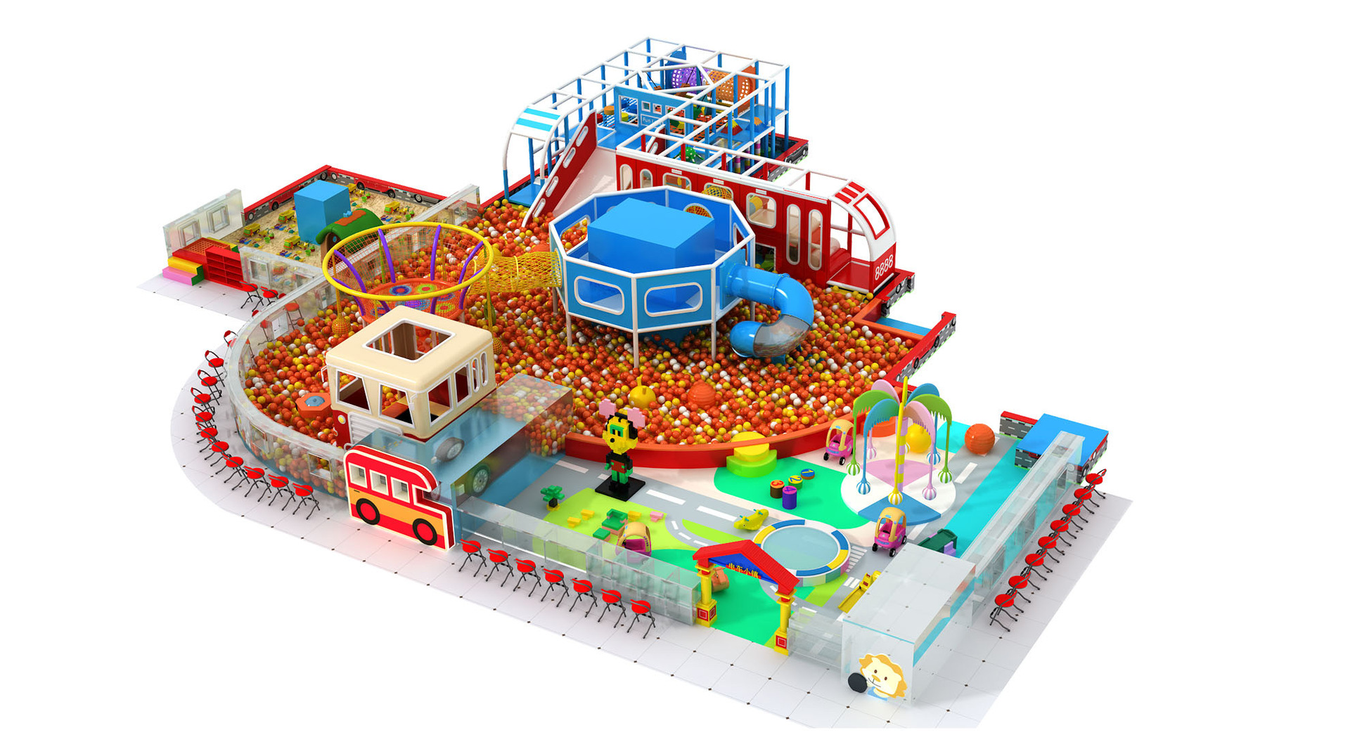 Parque infantil interior océano piscina travieso Castillo equipo de entretenimiento gran padre-hijo Parque de Atracciones travieso Castillo fabricante