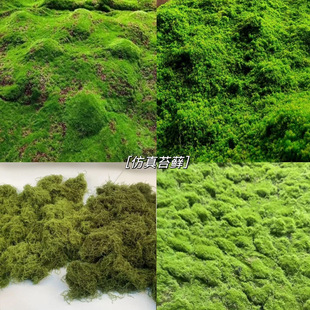 DIY Simulated Moss Scenery Turf High-End Artificial Micro-Landscape Moss Slices Potted Green Plants Decorative Fake Lawn