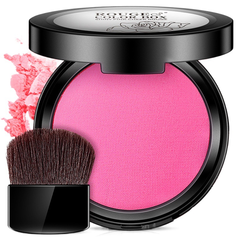 Boquanya cara reparación Rouge rubor cara reparación suave y mejorar la tez nude maquillaje natural Rouge crema cojín de aire Blush