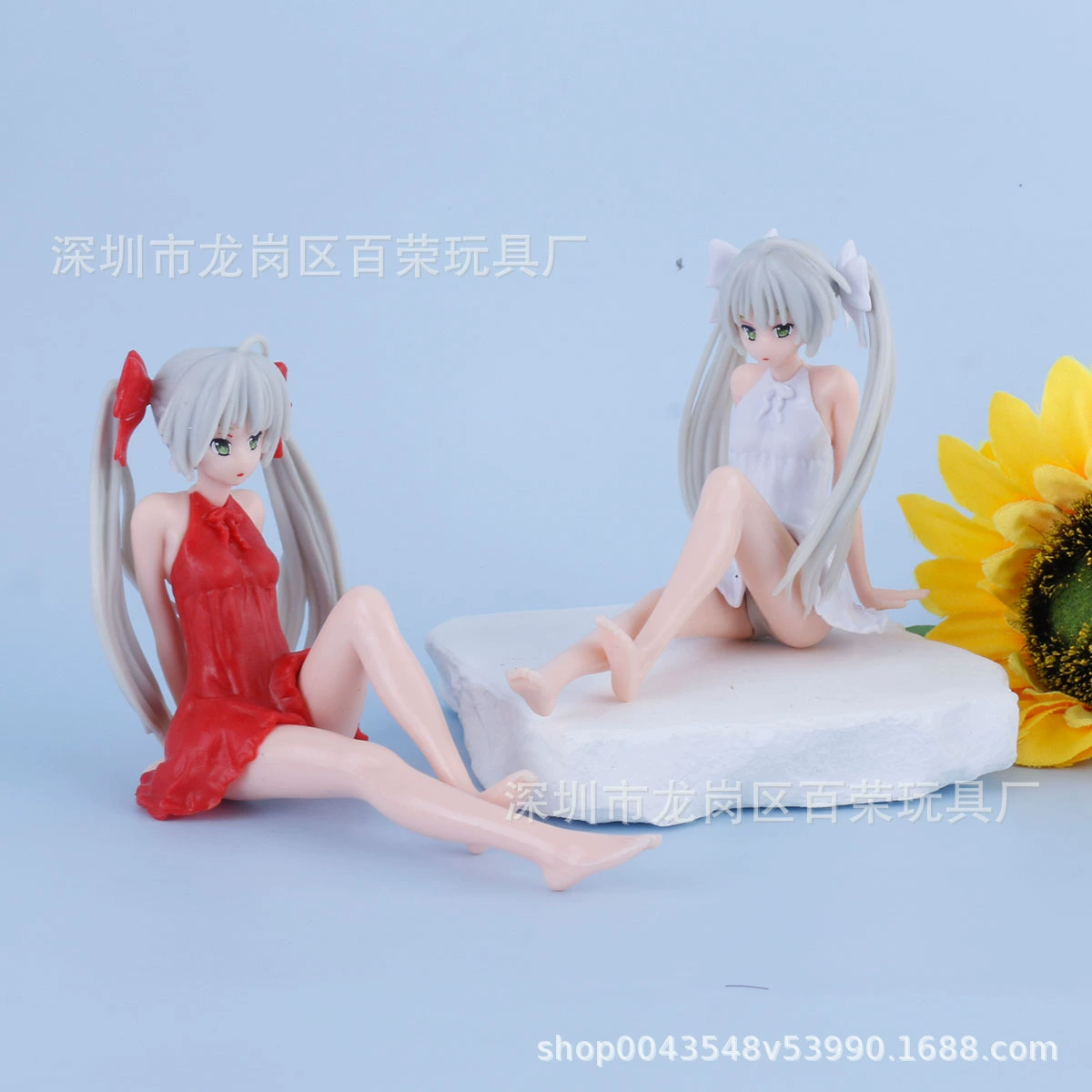 PVC-летняя дом-кукла из ПВХ, прочный ПВХ, 2 цвета (красный/белый), 10 × 3.33 × 7.33 см