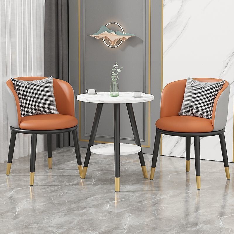 Modern, stylish negotiation tables and chairs, popular hotel balcony sets, small leisure tables and chairs for home use, tea table and chair sets